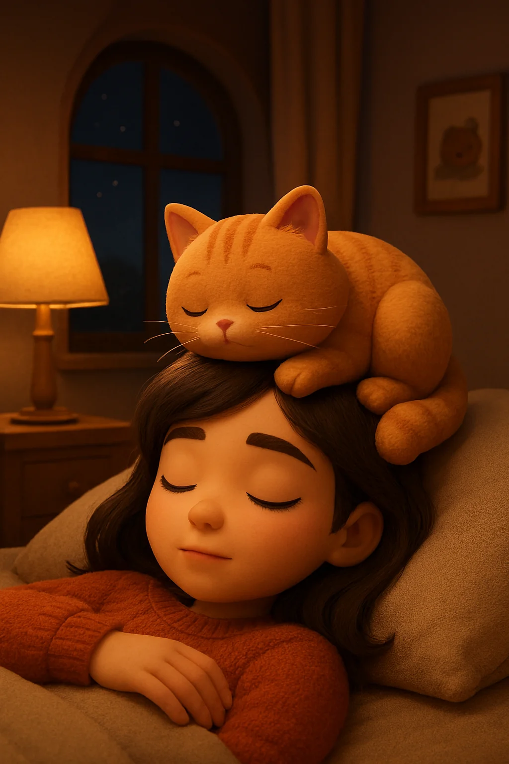 Почему кошки спят на голове человека