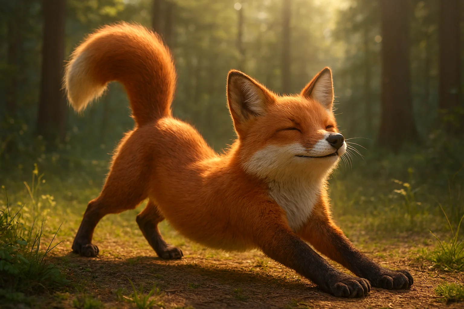 Почему лисы ведут себя как кошки