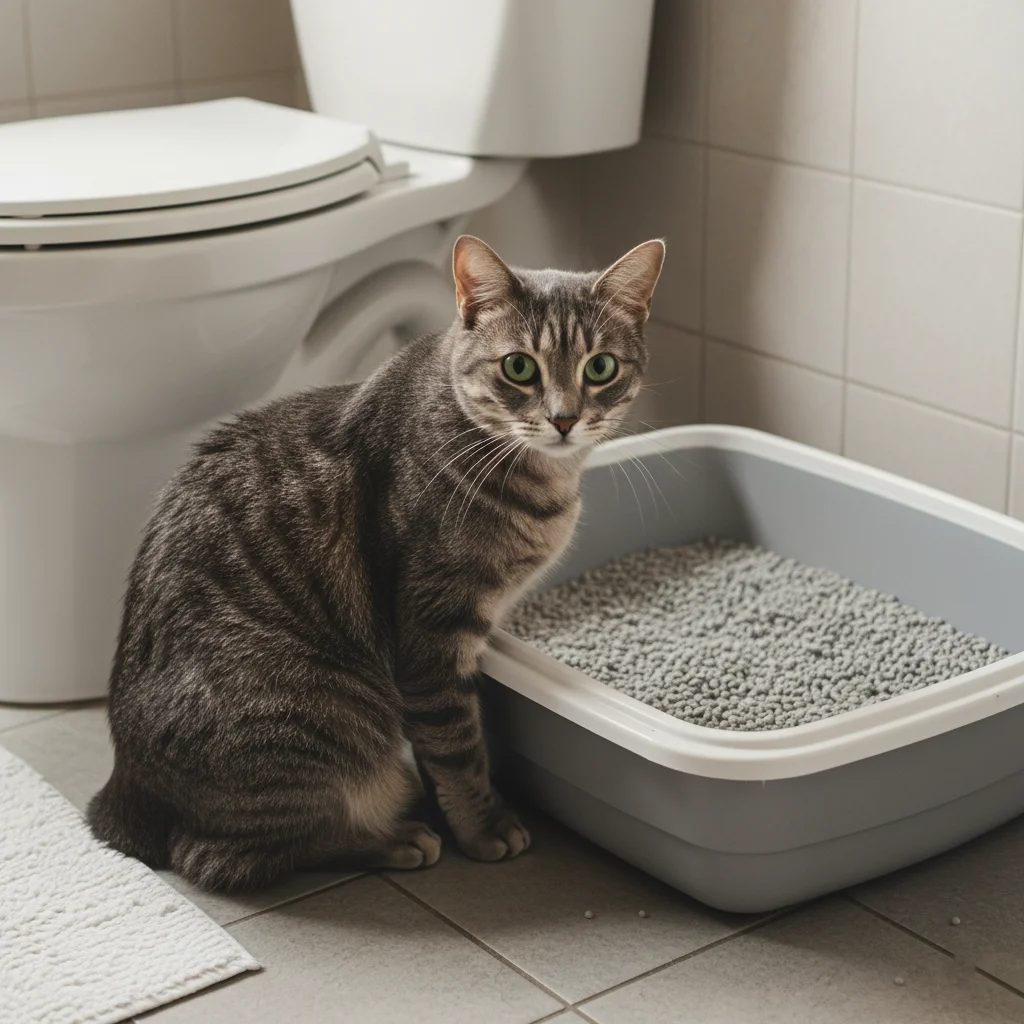 Почему кошка перестала пользоваться лотком: 6 причин, не связанных с местью 