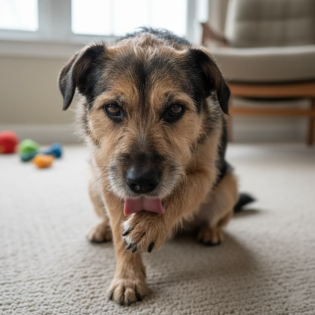 Почему собака лижет лапы до ран: причины, которые скрываются за этой привычкой 