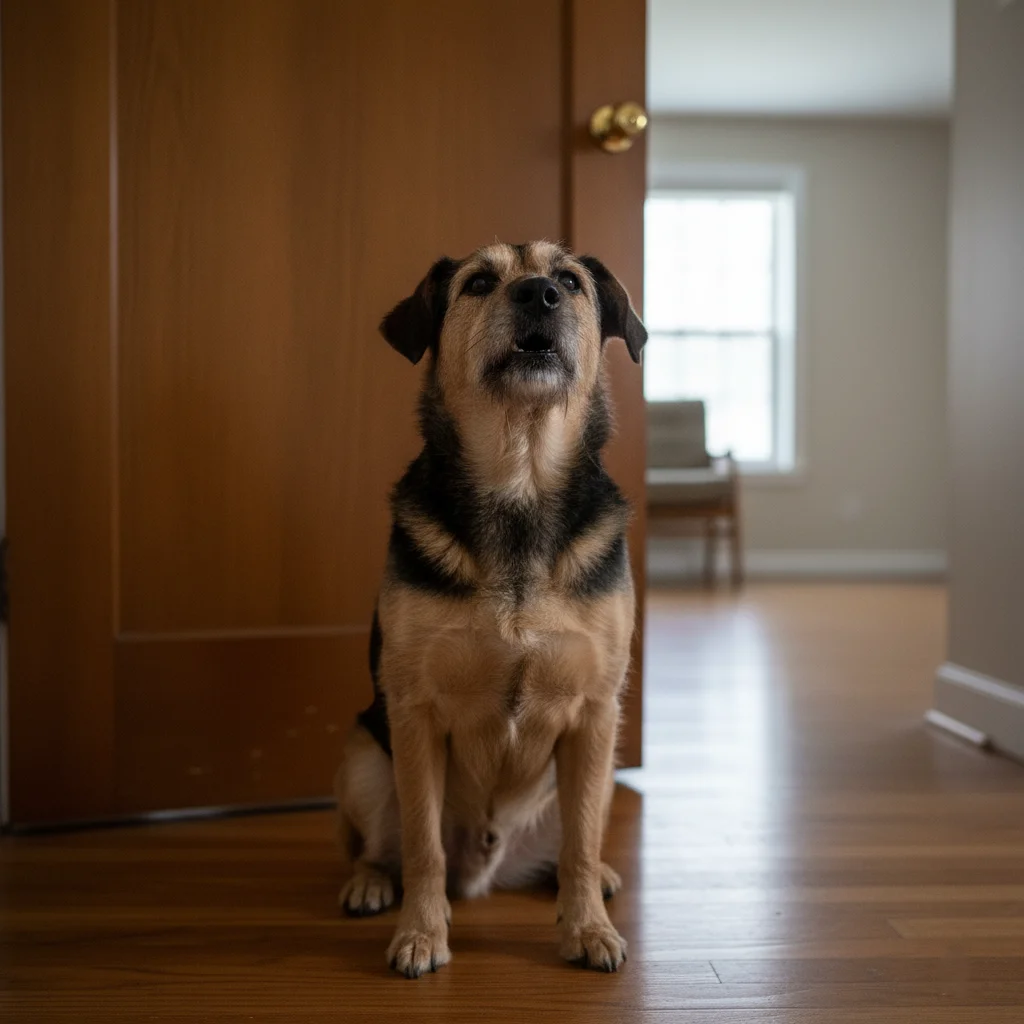 Почему собака воет, когда остаётся одна: не мистика, а сигнал тревоги или боли 