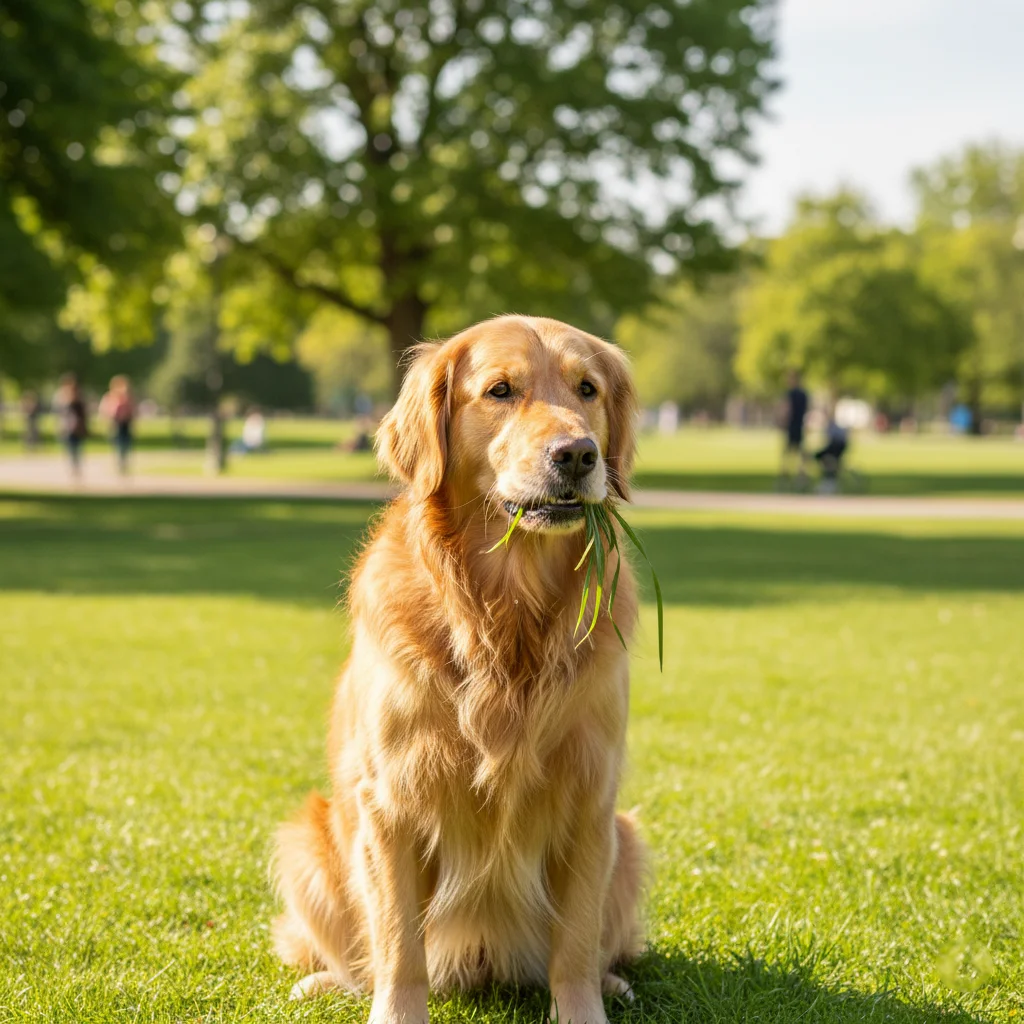 Почему собака ест землю или траву: норма или признак скрытой болезни? 