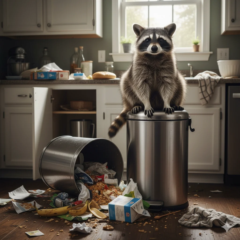 Почему енот в доме — не милый питомец, а постоянный стресс для семьи 