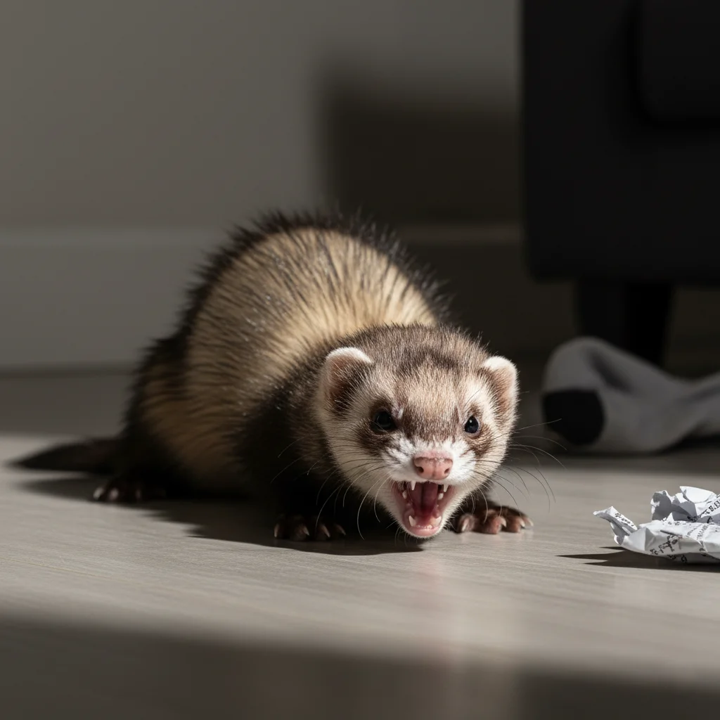 Почему хорёк внезапно стал агрессивным: от боли до гормонального сбоя 