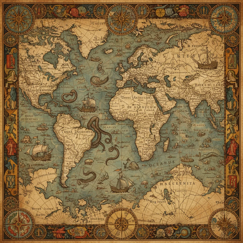 7 тайн старинных карт, которые ставят под сомнение официальную историю географии 