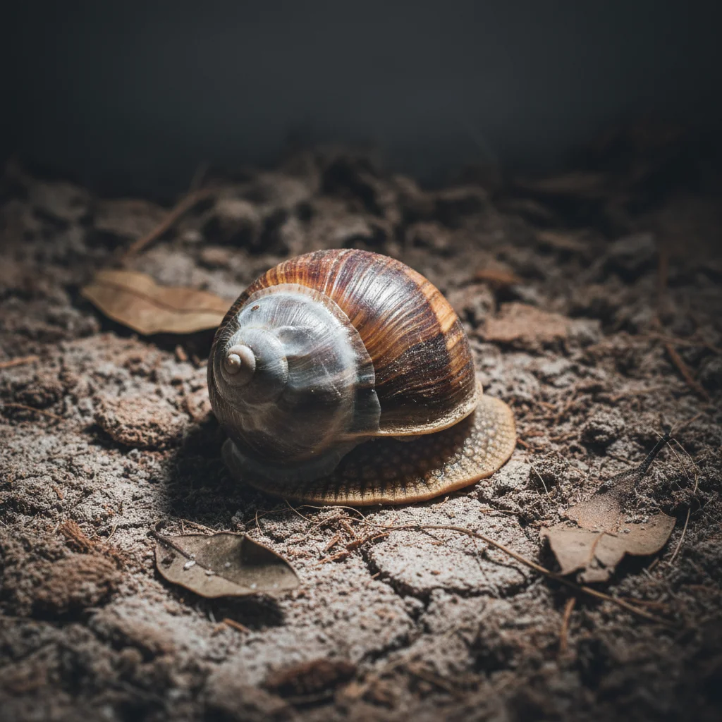 Почему ахатина перестала выходить из раковины: скрытые причины стресса и болезни у гигантской улитки 