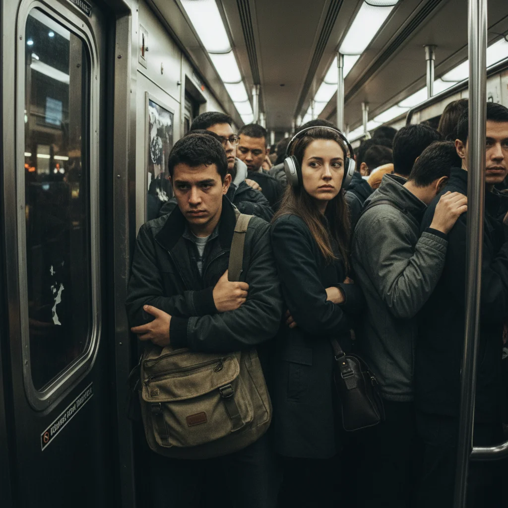Что делать, если вас толкают в метро: 5 правил личной безопасности в общественном транспорте 