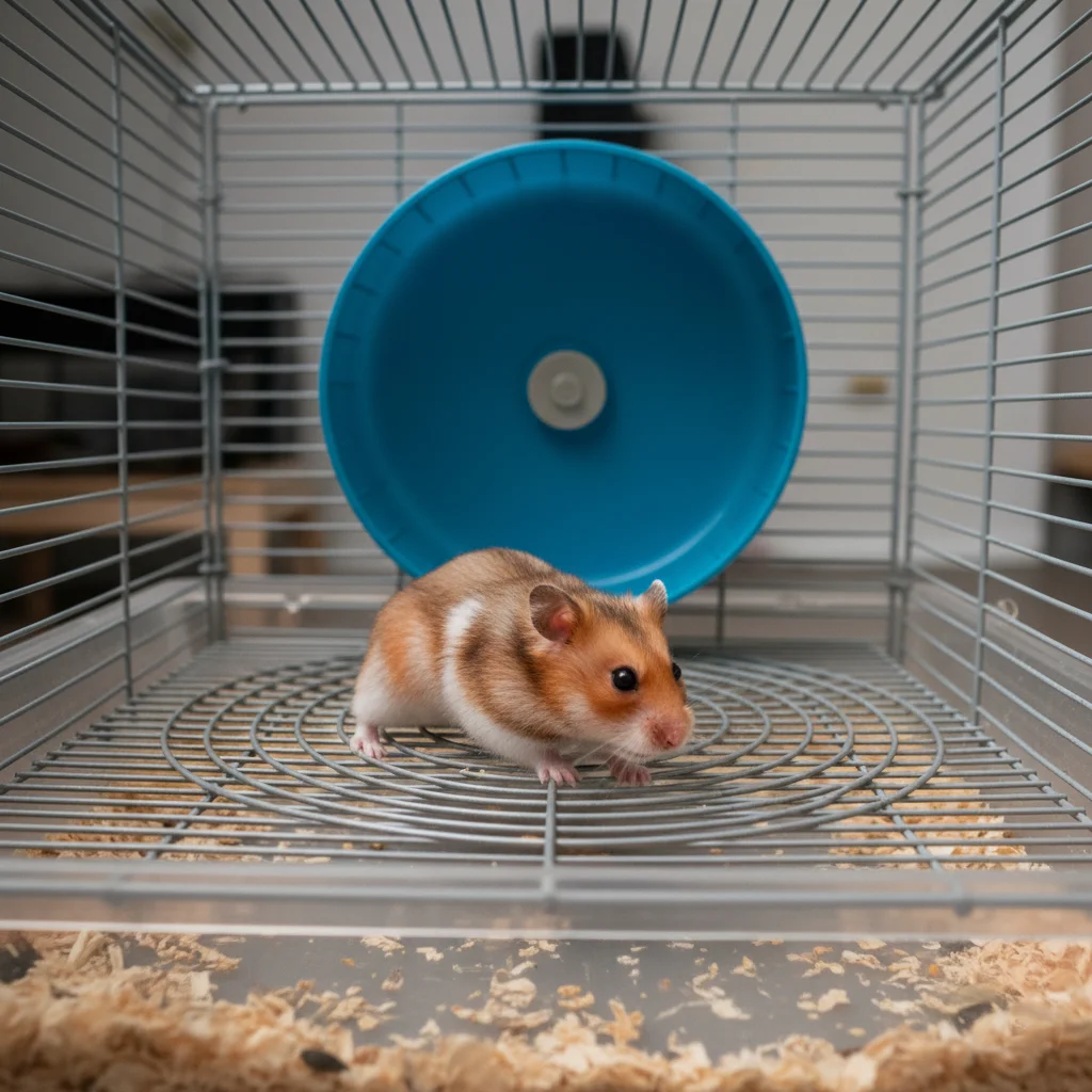 Почему хомячок крутится на одном месте и не спит ночью: признаки стресса у миниатюрного грызуна 