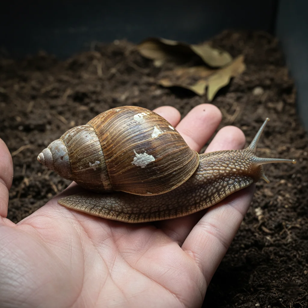 Почему ахатина перестала расти и стала бледной: признаки дефицита кальция и неправильного ухода 