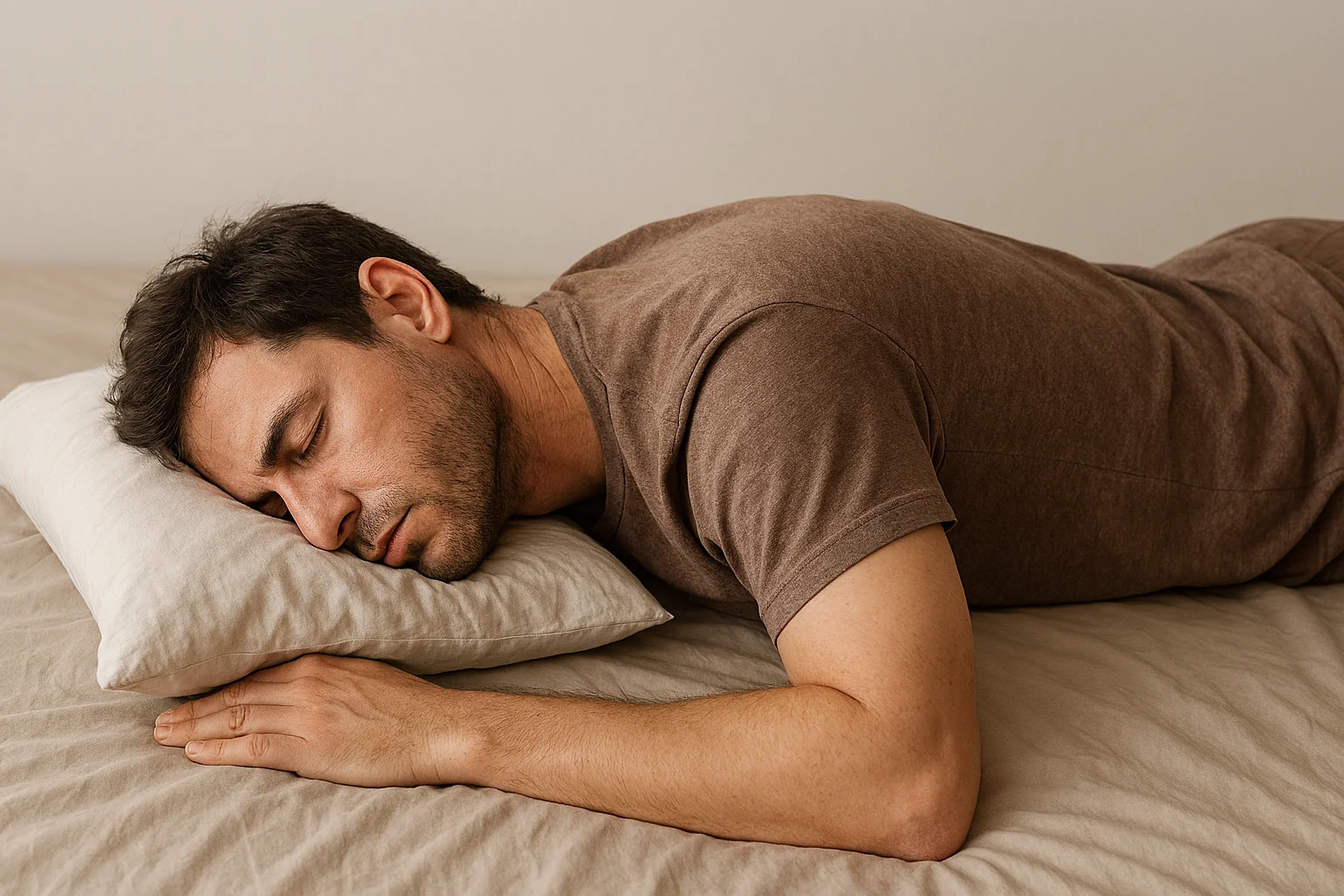 Что будет, если спать на животе: как это вредит шее, спине и дыханию 