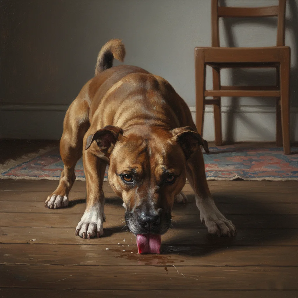 Почему собака лижет пол и стены: 5 скрытых причин, от дефицита до невроза 