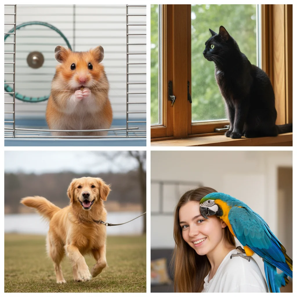 Как выбрать питомца по образу жизни: от хомячка до собаки — кто подойдёт именно вам 