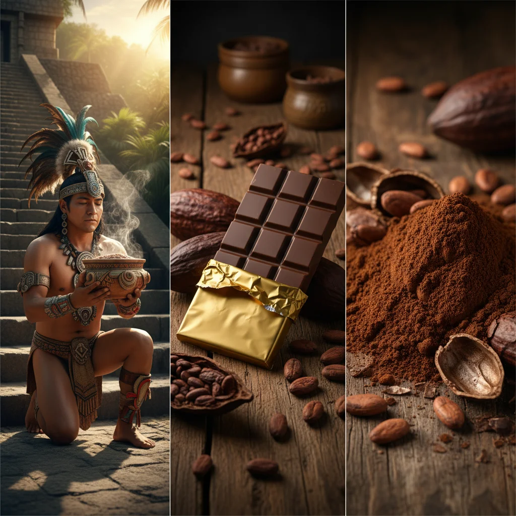 История шоколада: от ритуала ацтеков до всемирного десерта 