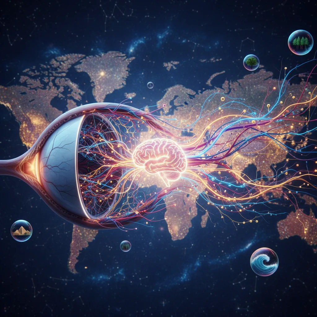 Как работает зрение: от света до образа — наука о том, как мы видим мир 