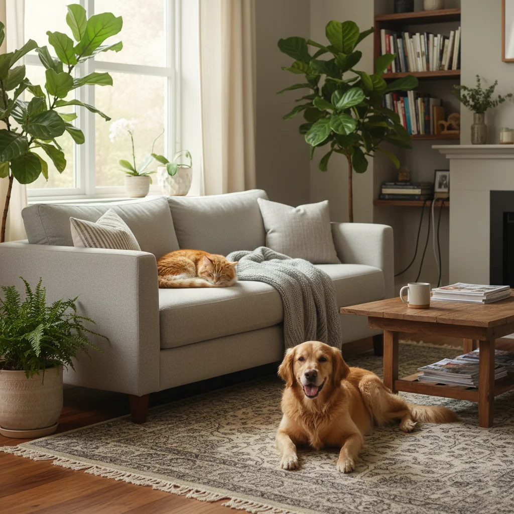 Как сделать дом безопасным для животных: 7 проверенных шагов 