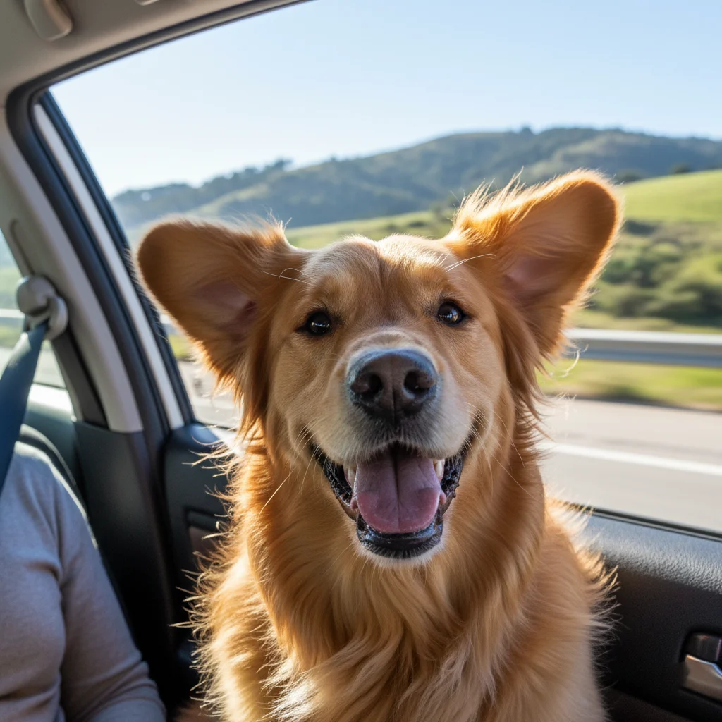 Почему собаки любят кататься в машине: ветер, запахи и охотничий инстинкт 