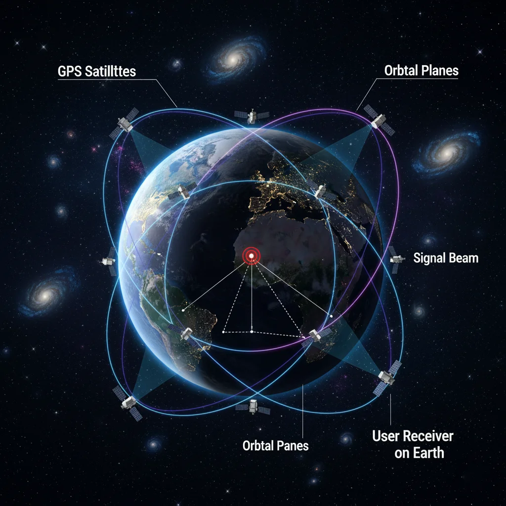 Как работает GPS: спутники, время и теория относительности 