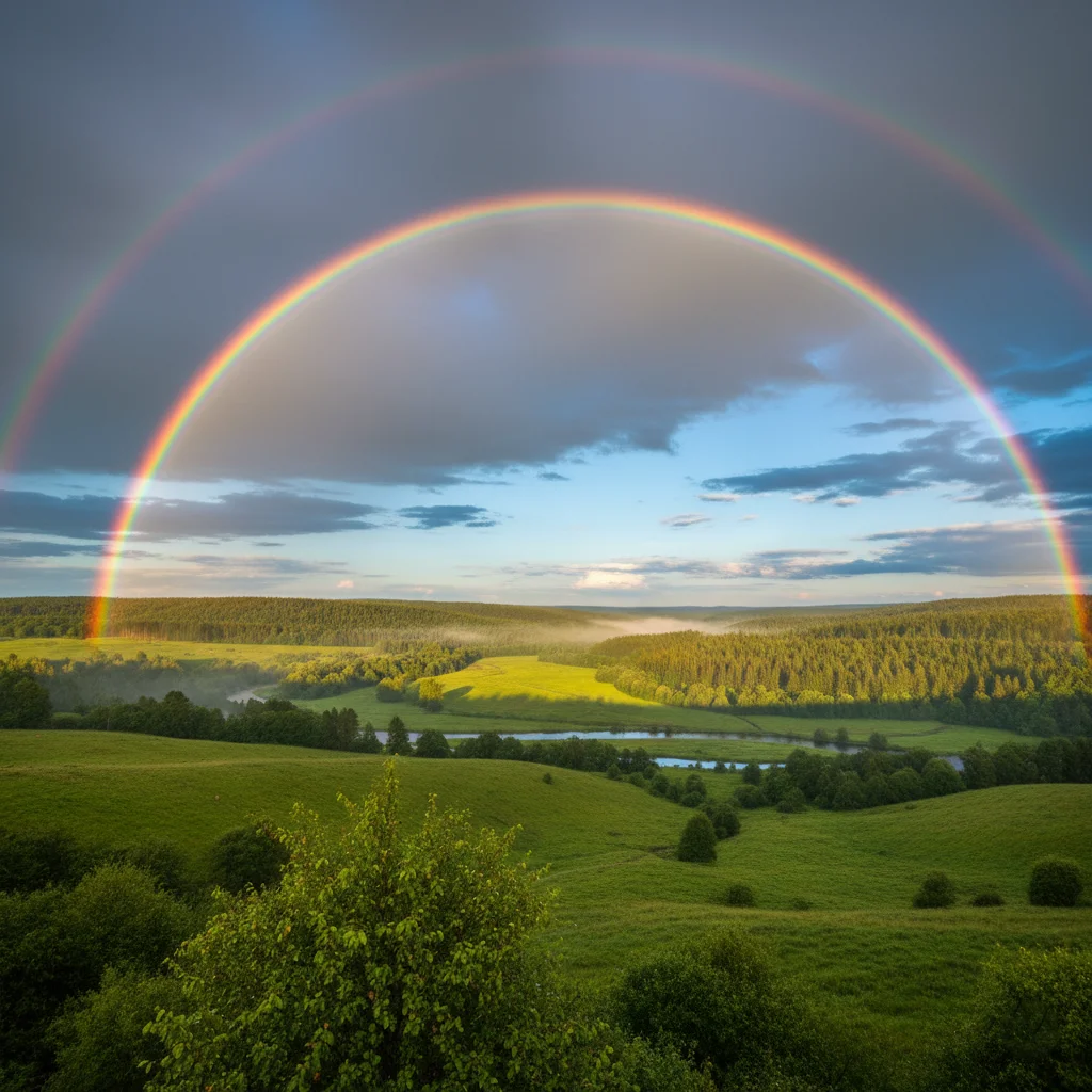 Почему мы видим цвета: как глаз и мозг создают радугу 