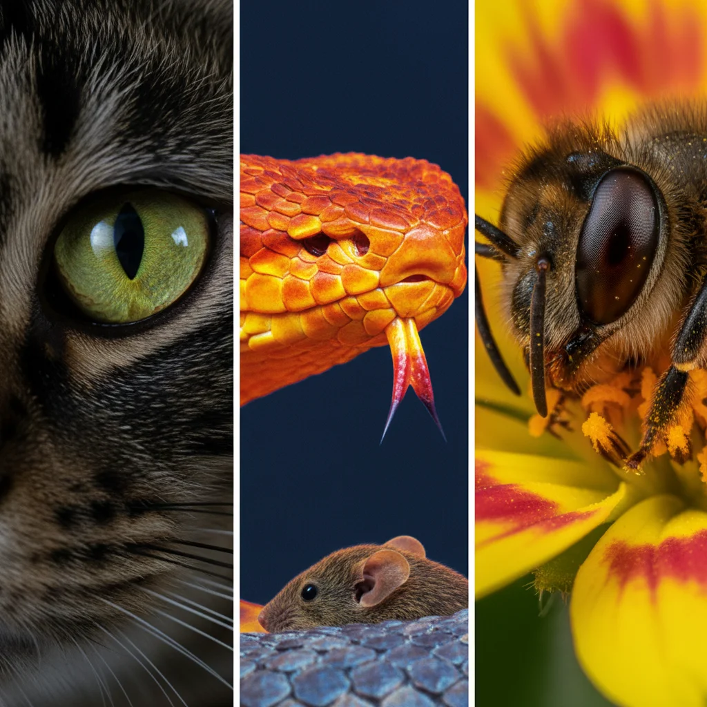 Как работает зрение у животных: от ультрафиолета до теплового зрения 