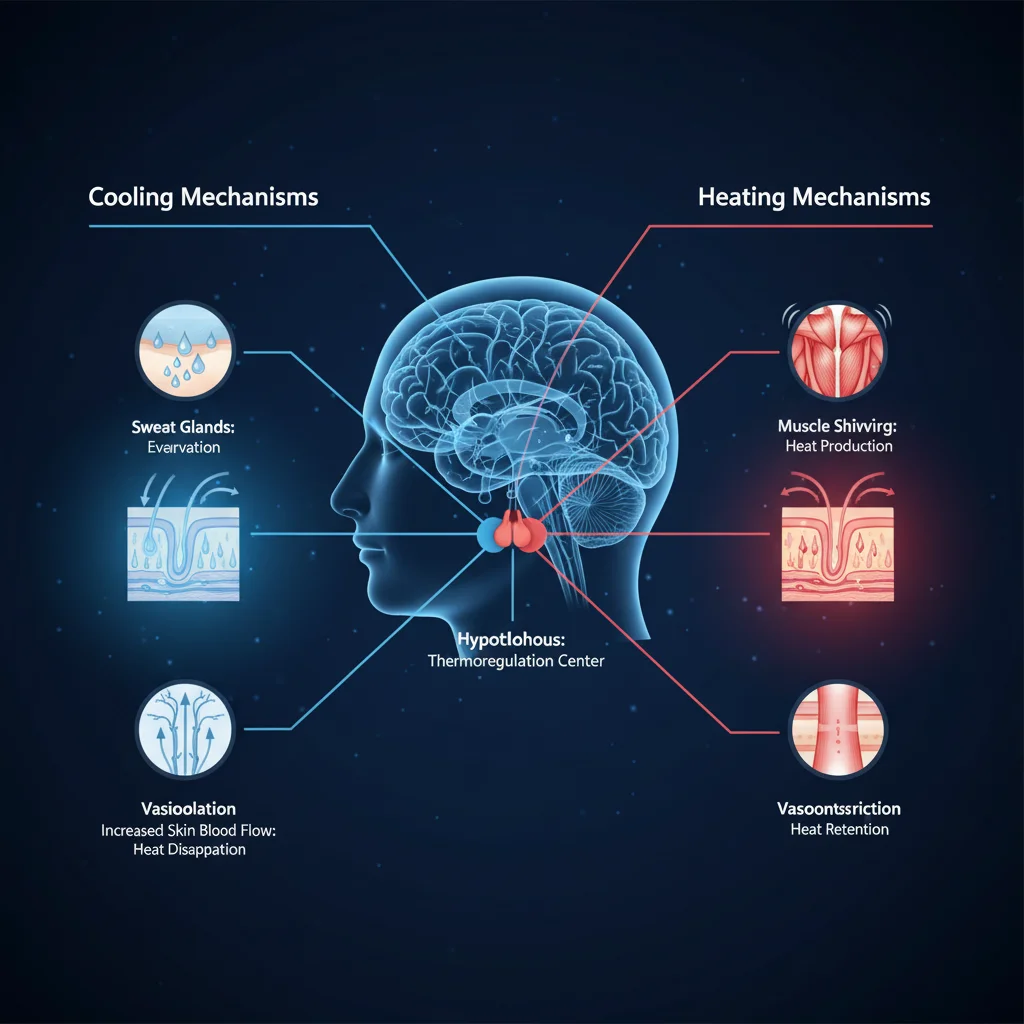 Как работает терморегуляция: как тело поддерживает 36,6°C в любую погоду 