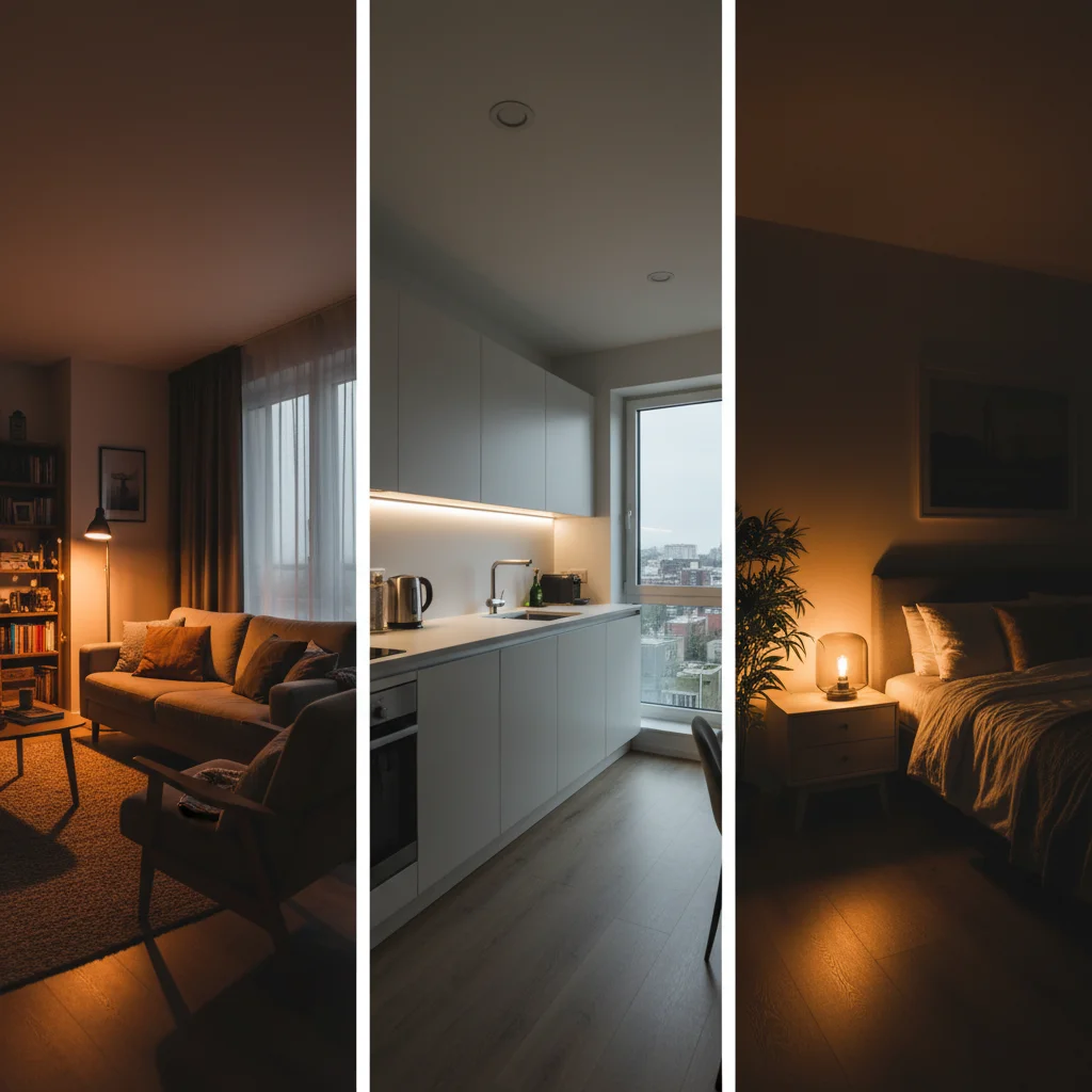 Как выбрать освещение для разных зон: свет как инструмент настроения 