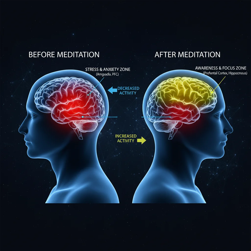 Как работает мозг при медитации: тишина, которая меняет структуру мозга 