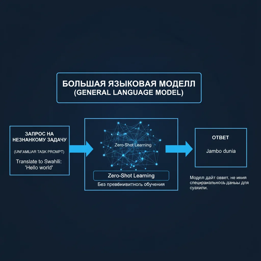 Как работает zero-shot обучение: когда ИИ решает задачу без примеров 